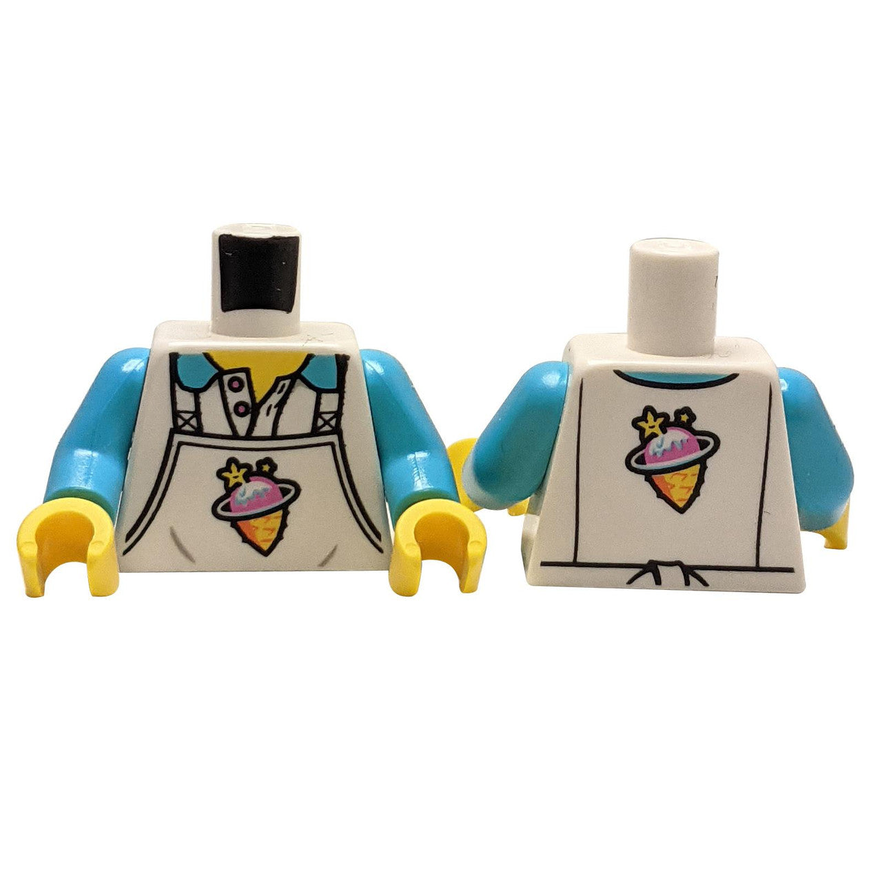 Torso Apron with Ice Planet Ice Cream Shop Logo