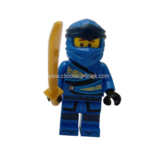 Jay (Legacy) with weapons - LEGO Minifigure NInjago