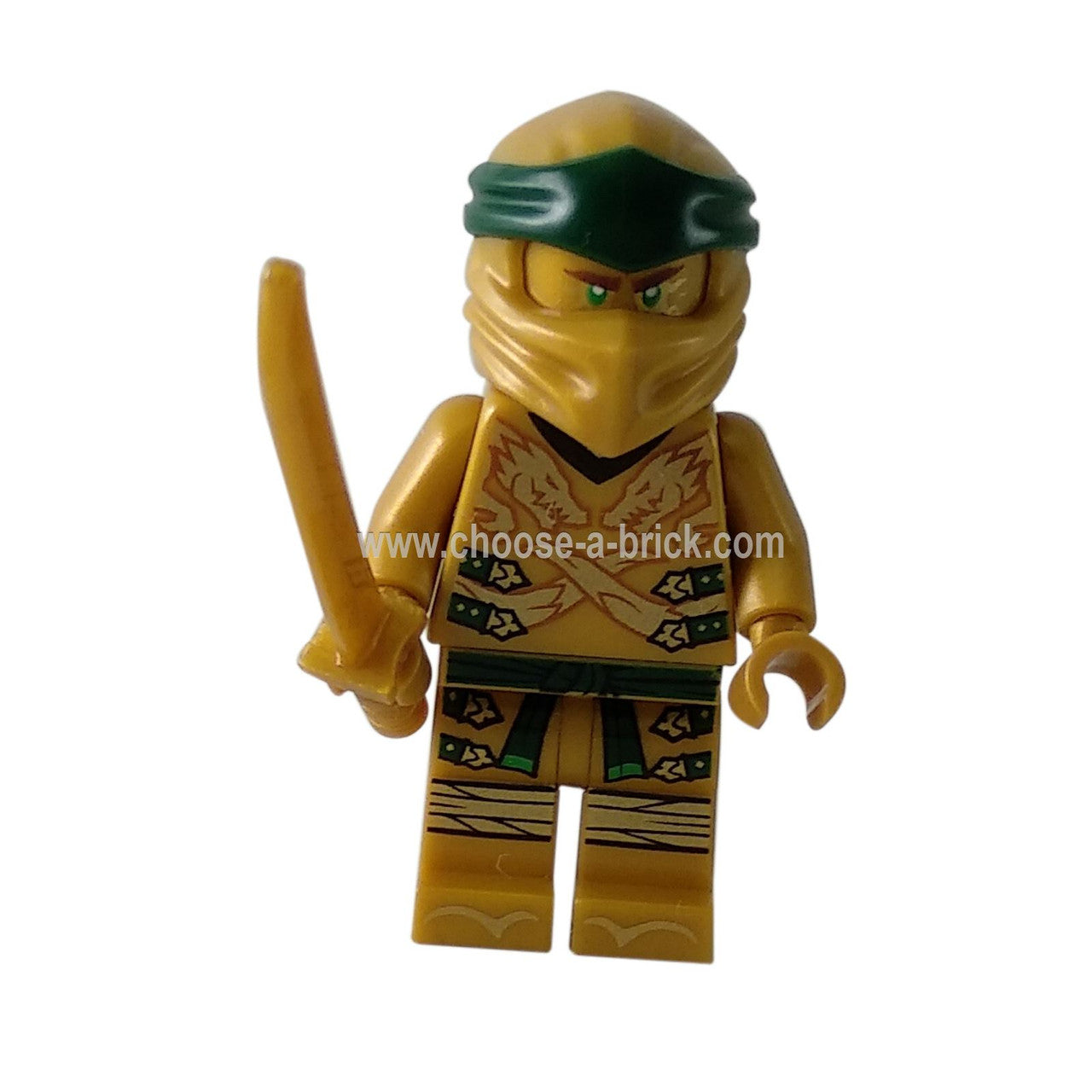 Lloyd - Golden Ninja Legacy with swords - LEGO Minifigure Ninjago