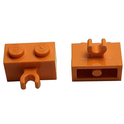 Brick, Modified 1 x 2 with Open O Clip Thick (Vertical Grip)