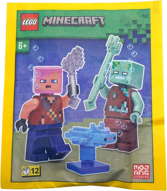 LEGO 662303 Adventurer with Drowned Zombie and Axolotl - paper bag