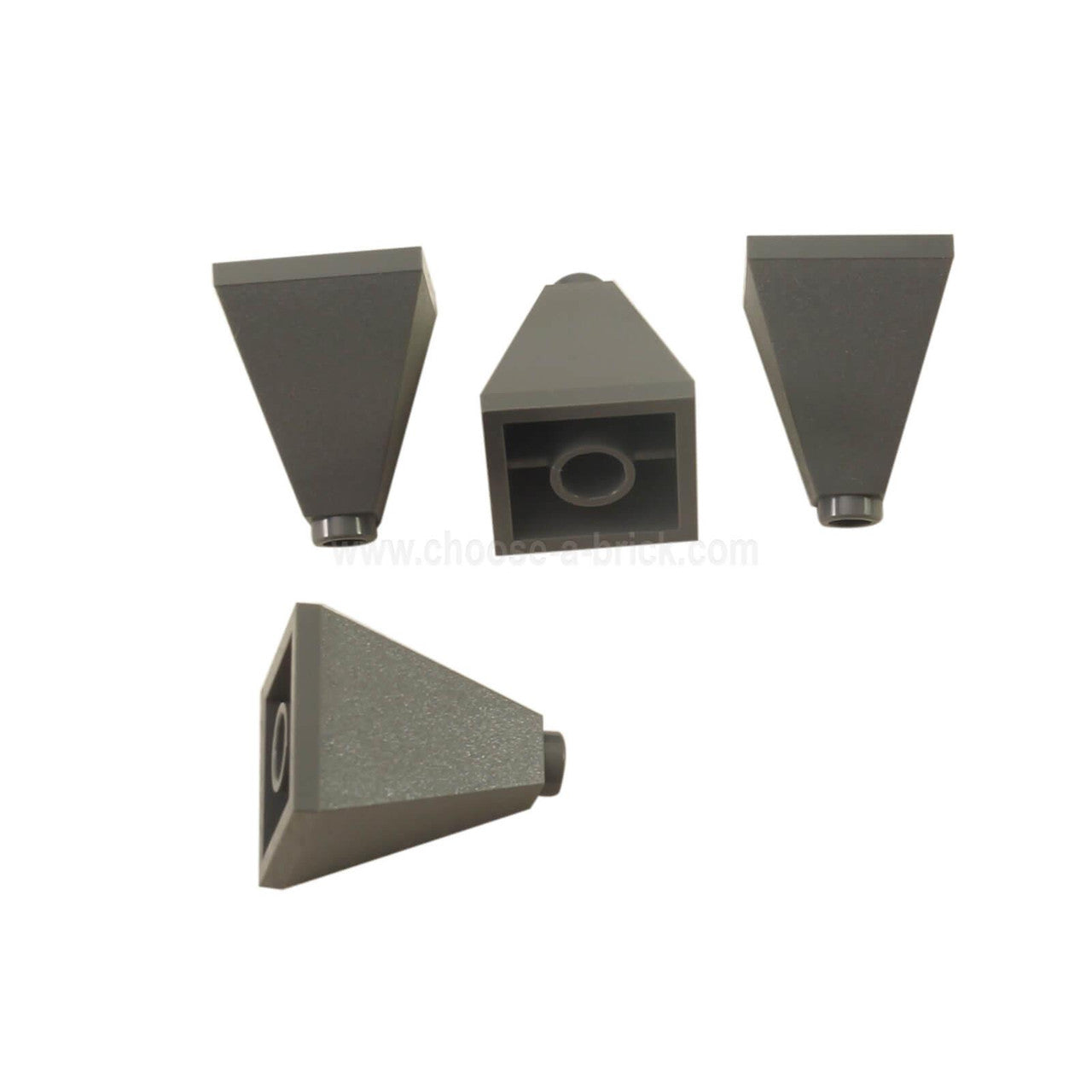 Slope 75 2 x 2 x 2 Quadruple Convex - Blocked Open Stud or Hollow Stud