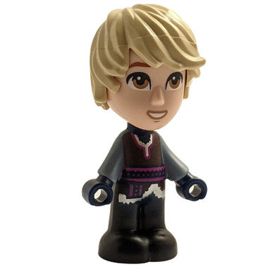 Kristoff - Micro Doll, Reddish Brown Shirt, Dark Blue Pants