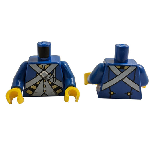 blue 	Torso Imperial Soldier Uniform Jacket