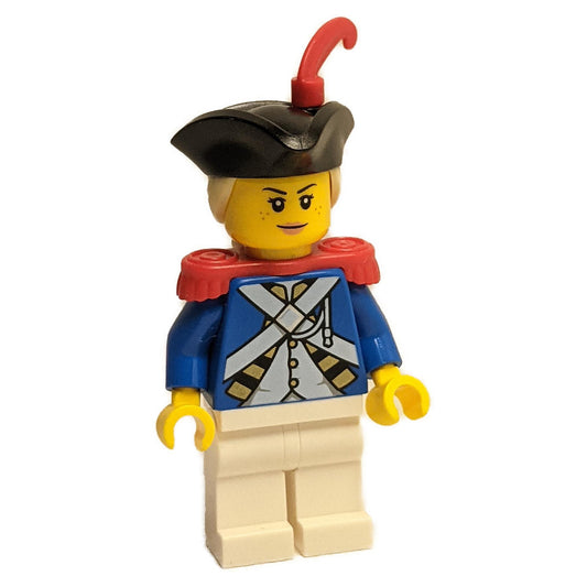 Female Imperial Soldier Officer with Black Tricorne