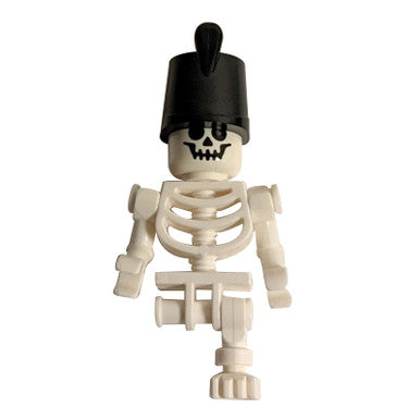 Skeleton with One Leg and Imperial Guard Hat