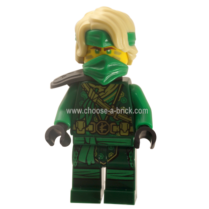 Lloyd - The Island, Mask and Hair with Bandana, Armor Shoulder Pad with weapon