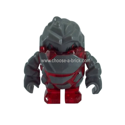 ock Monster - Meltrox (Trans-Red) - LEGO Minifigure Power Miners