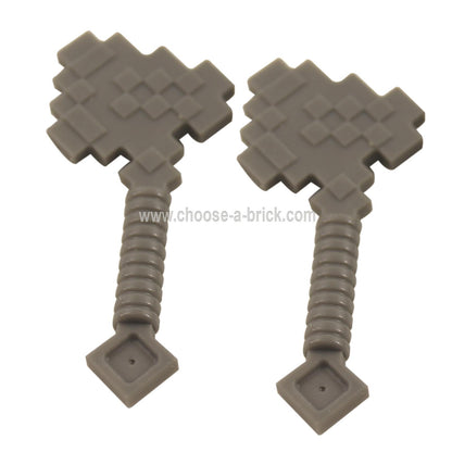 Minifig, Utensil Axe Blocky (Minecraft Axe)