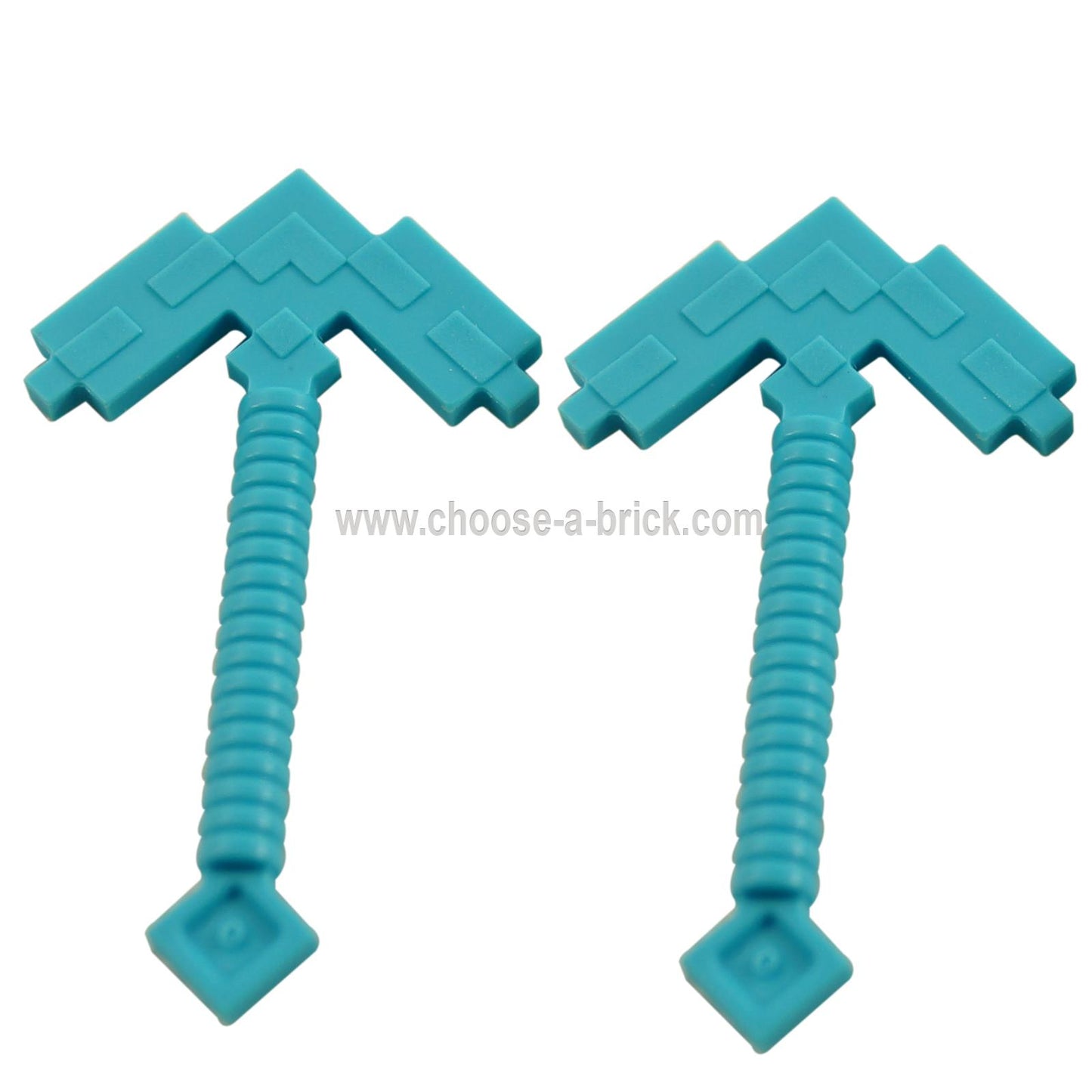 Minifig, Utensil Pickaxe Blocky (Minecraft Pickaxe)