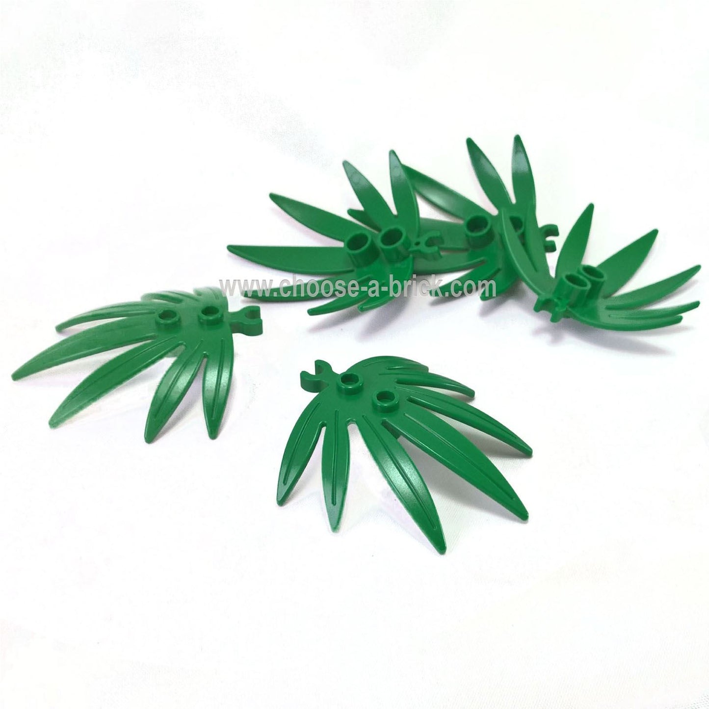 Plant Leaves 6 x 5 Swordleaf with Clip (thick open O clip)