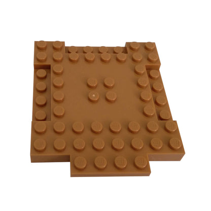 Brick, Modified 8 x 8 with 1 x 4 Indentations and 1 x 4 Plate