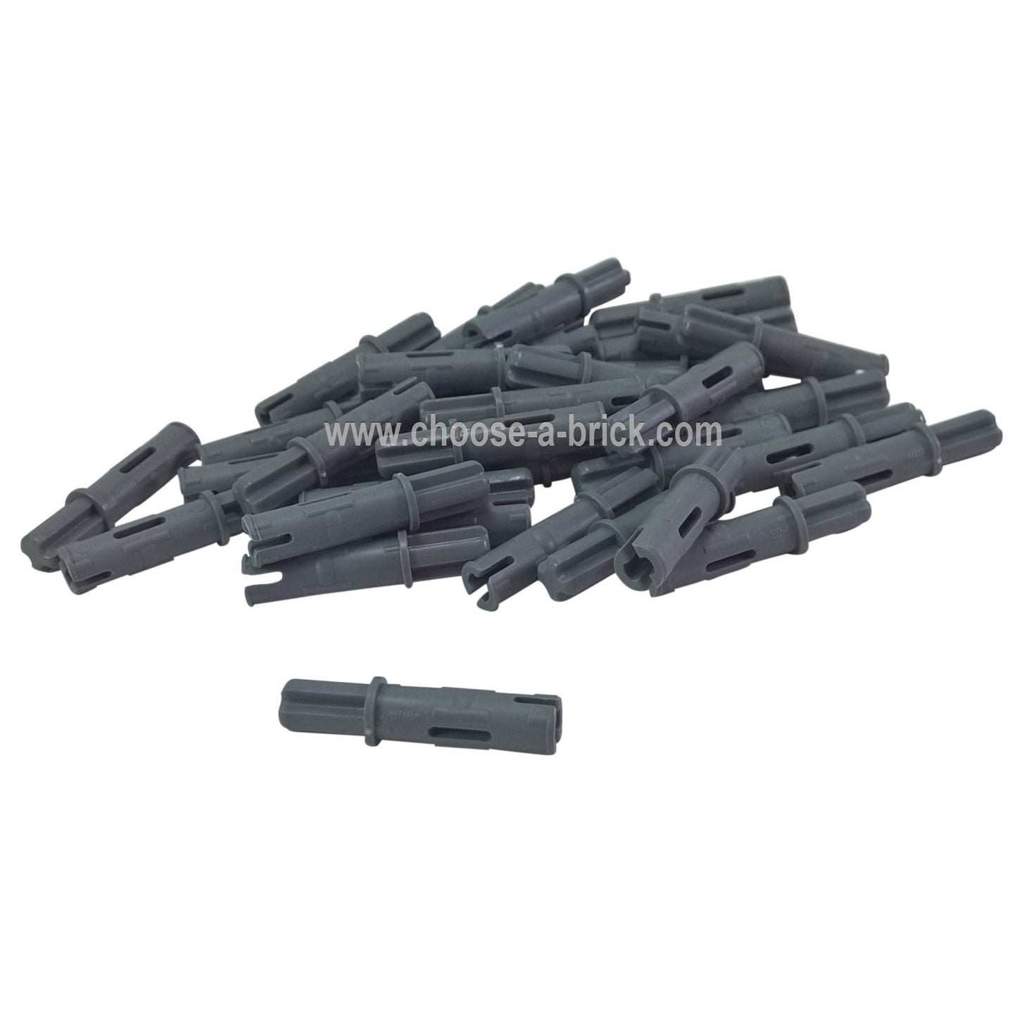 Technic, Axle Pin 3L with Friction Ridges Lengthwise and 1L Axle