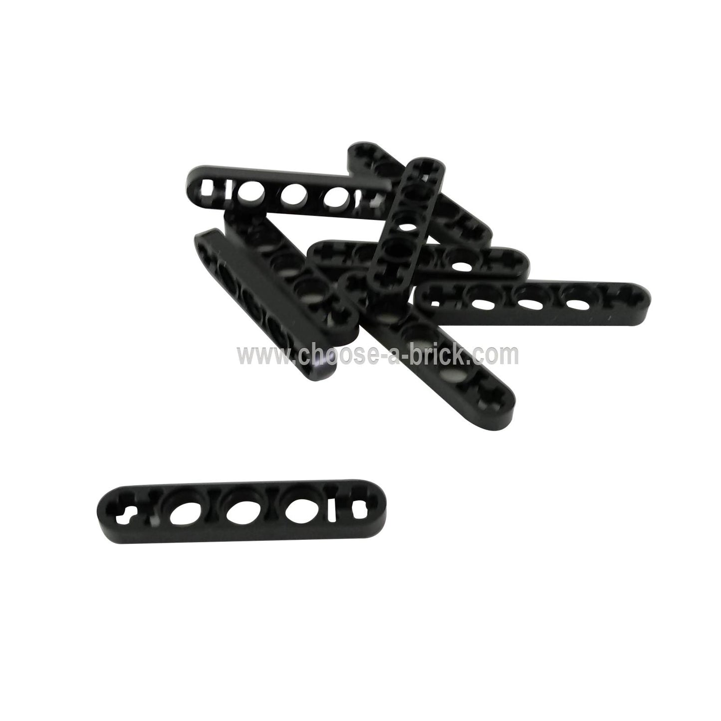 Technic, Liftarm 1 x 5 Thin with Axle Holes on Ends