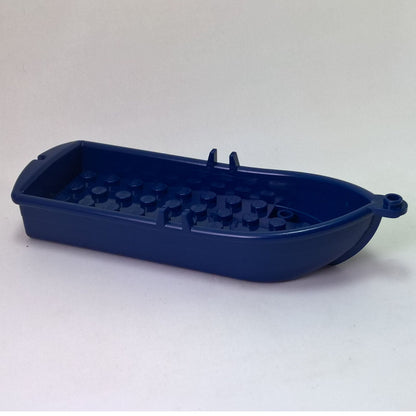 Boat, 14 x 5 x 2 with Oarlocks and 2 Hollow Inside Studs