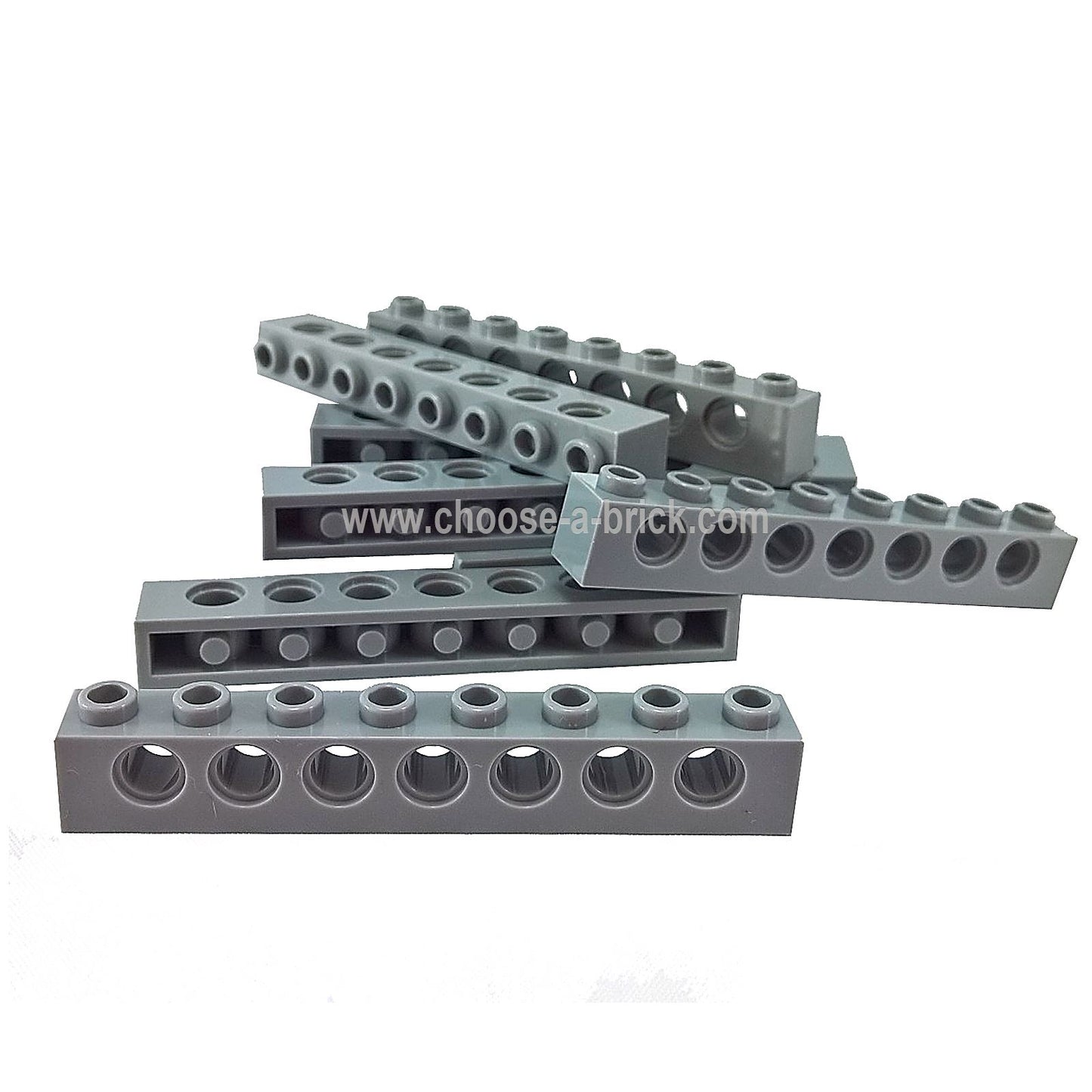 Technic, Brick 1 x 8 with Holes