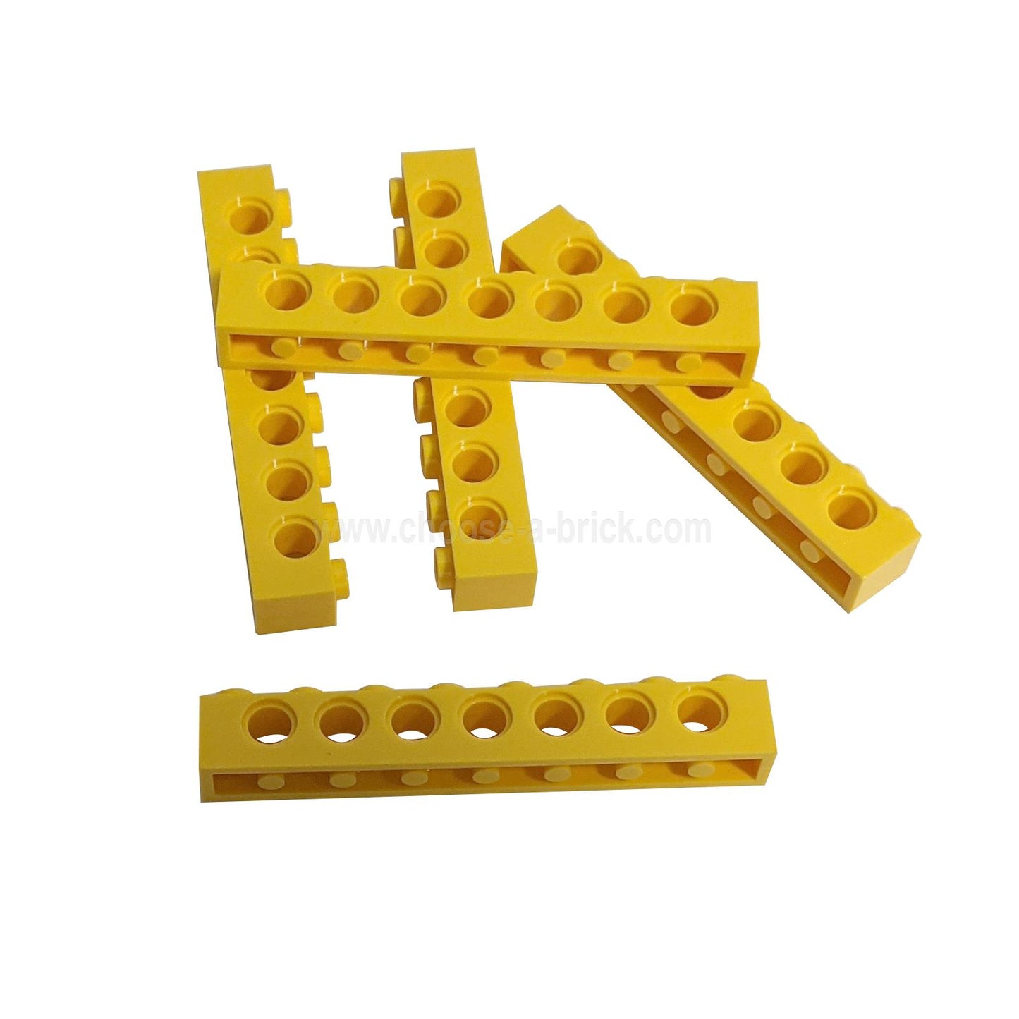 Technic, Brick 1 x 8 with Holes