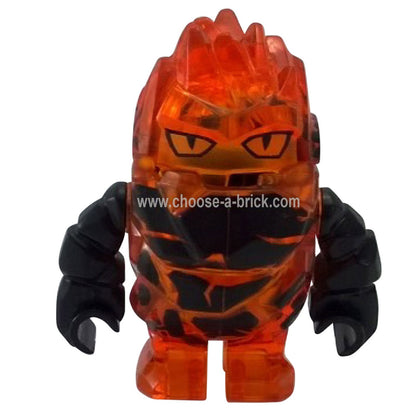 Rock Monster - Firax (Trans-Orange) - LEGO Minifigure Power Miners