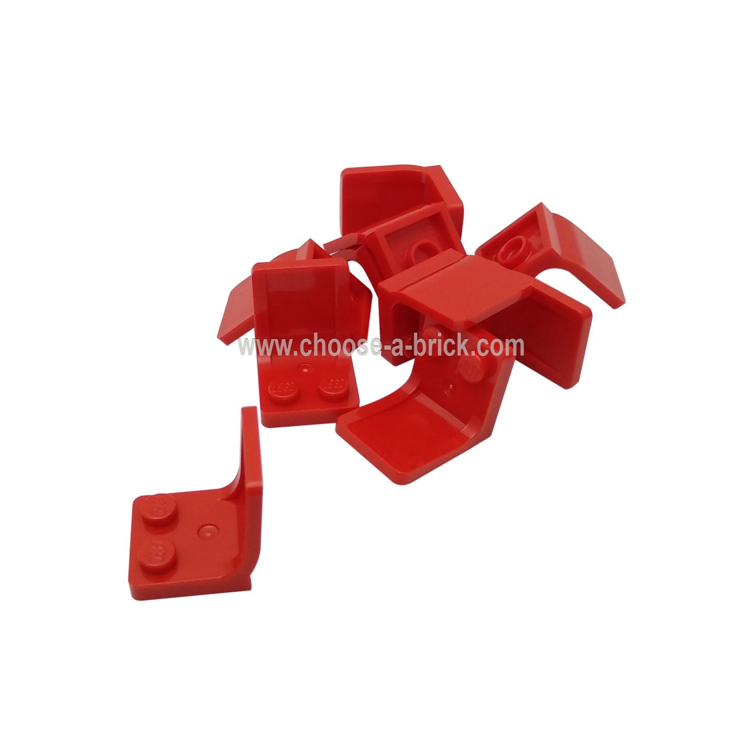 Minifigure, Utensil Seat / Chair 2 x 2 with Center Sprue Mark