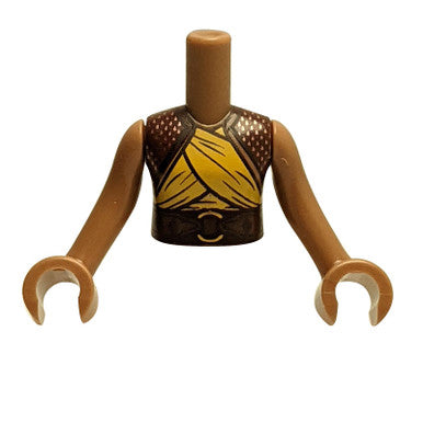 Mini Doll Torso - Exotic Shrug and Belt Design