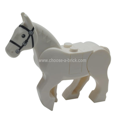 LEGO Minifigure animals - horse white