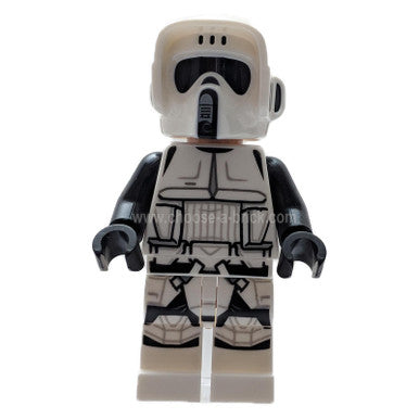 Scout Trooper (Dual Molded Helmet, Printed Legs, Frown)