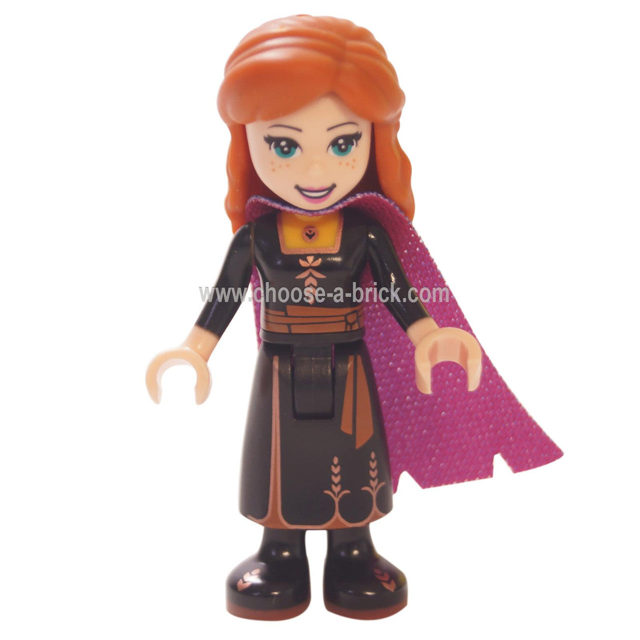 LEGO Minfigure -  Anna - Black Dress (Frozen II)