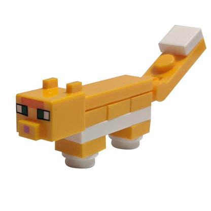 Minecraft Cat, Red - Brick Built