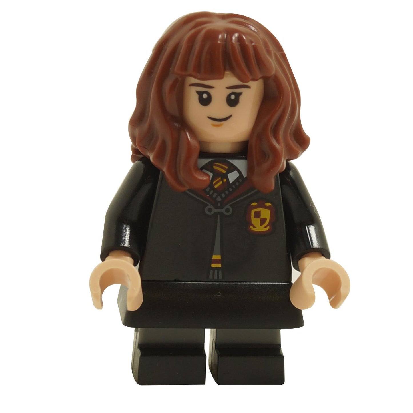 Hermione Granger - Mantello di Grifondoro Chiuso, Gonna Nera, Gambe Corte Nere 