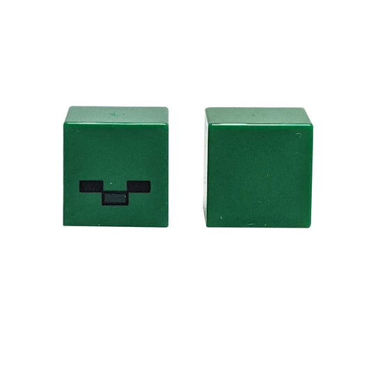 Minecraft Baby Zombie Minifigure Head