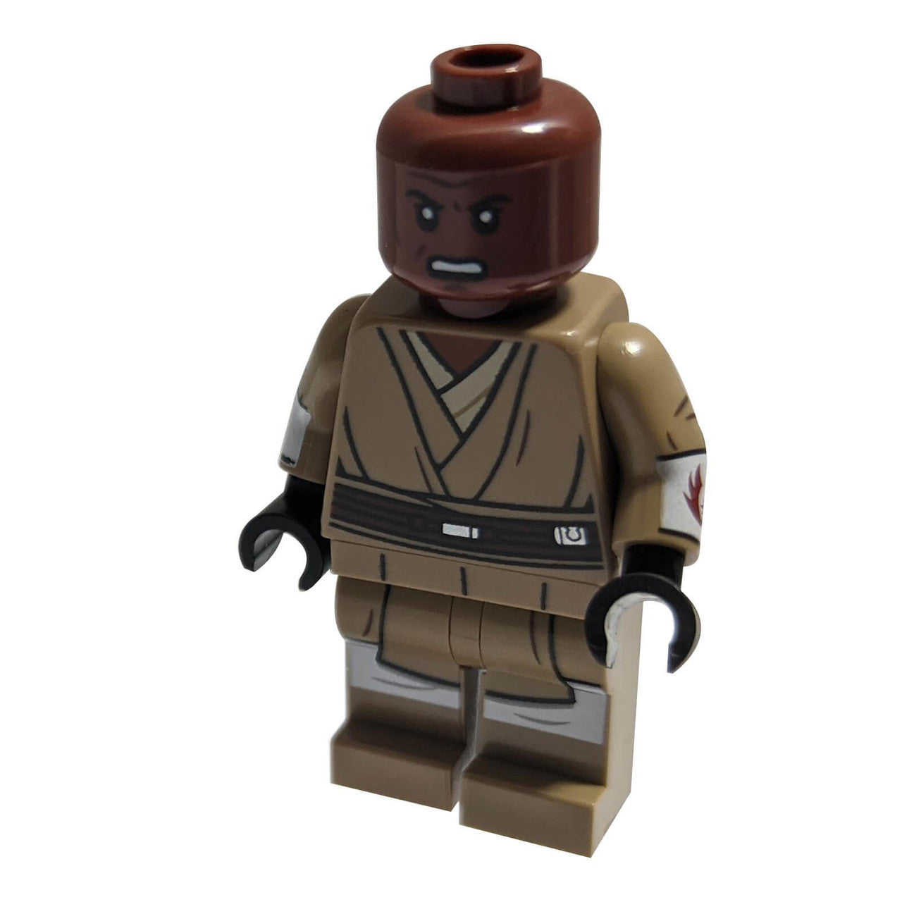 Mace Windu (Dark Tan Legs, Open Mouth, Printed Arms)