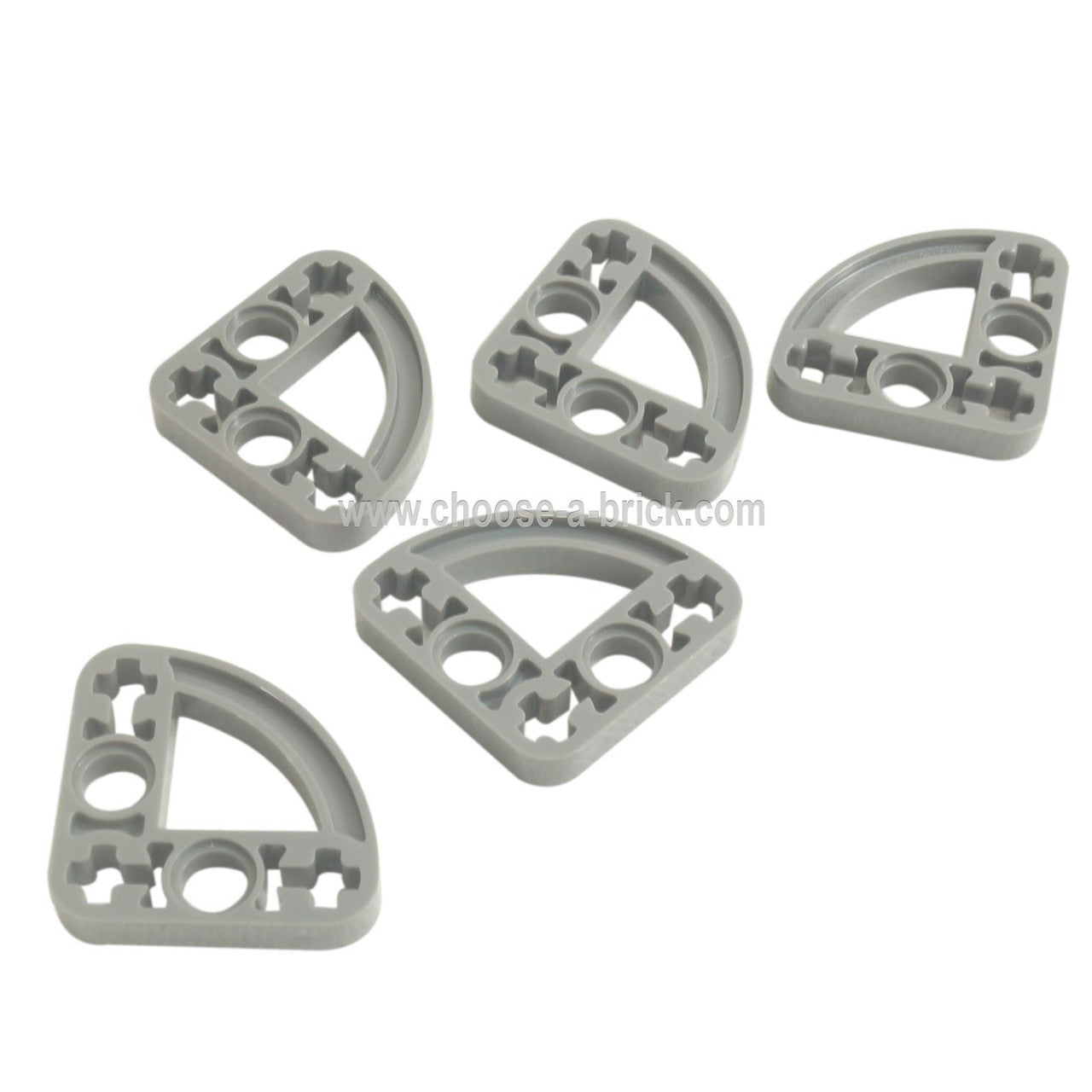 Technic, Liftarm, Modified L-Shape Quarter Ellipse Thin 3 x 3