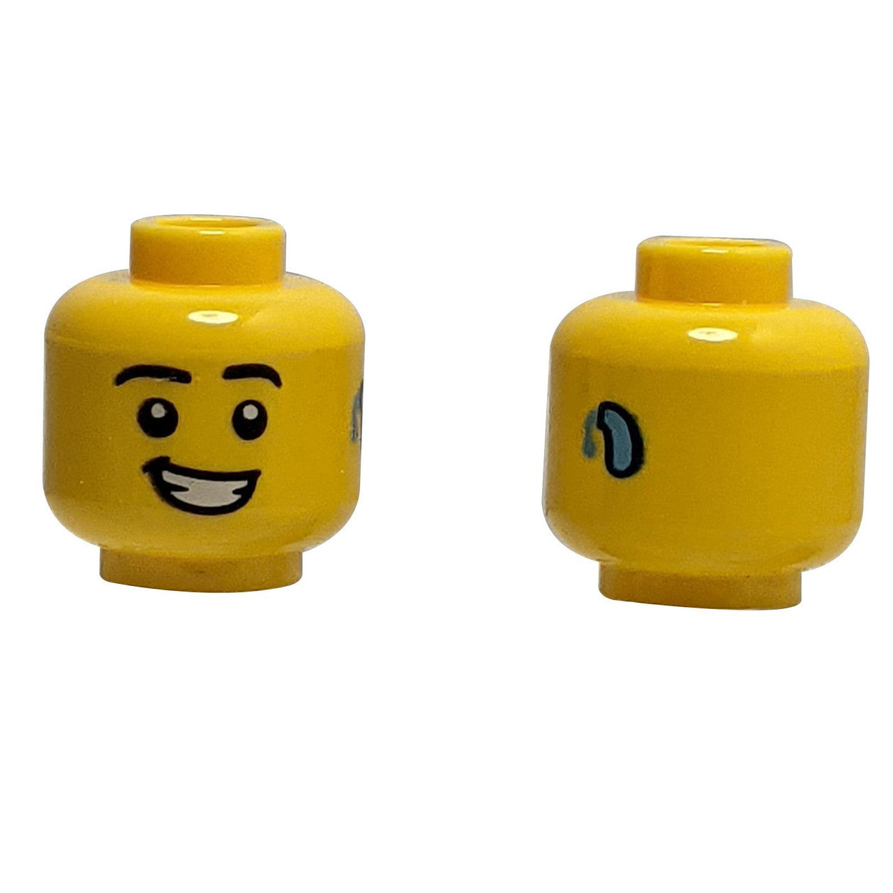 Minifigure Head with Hearing Aid