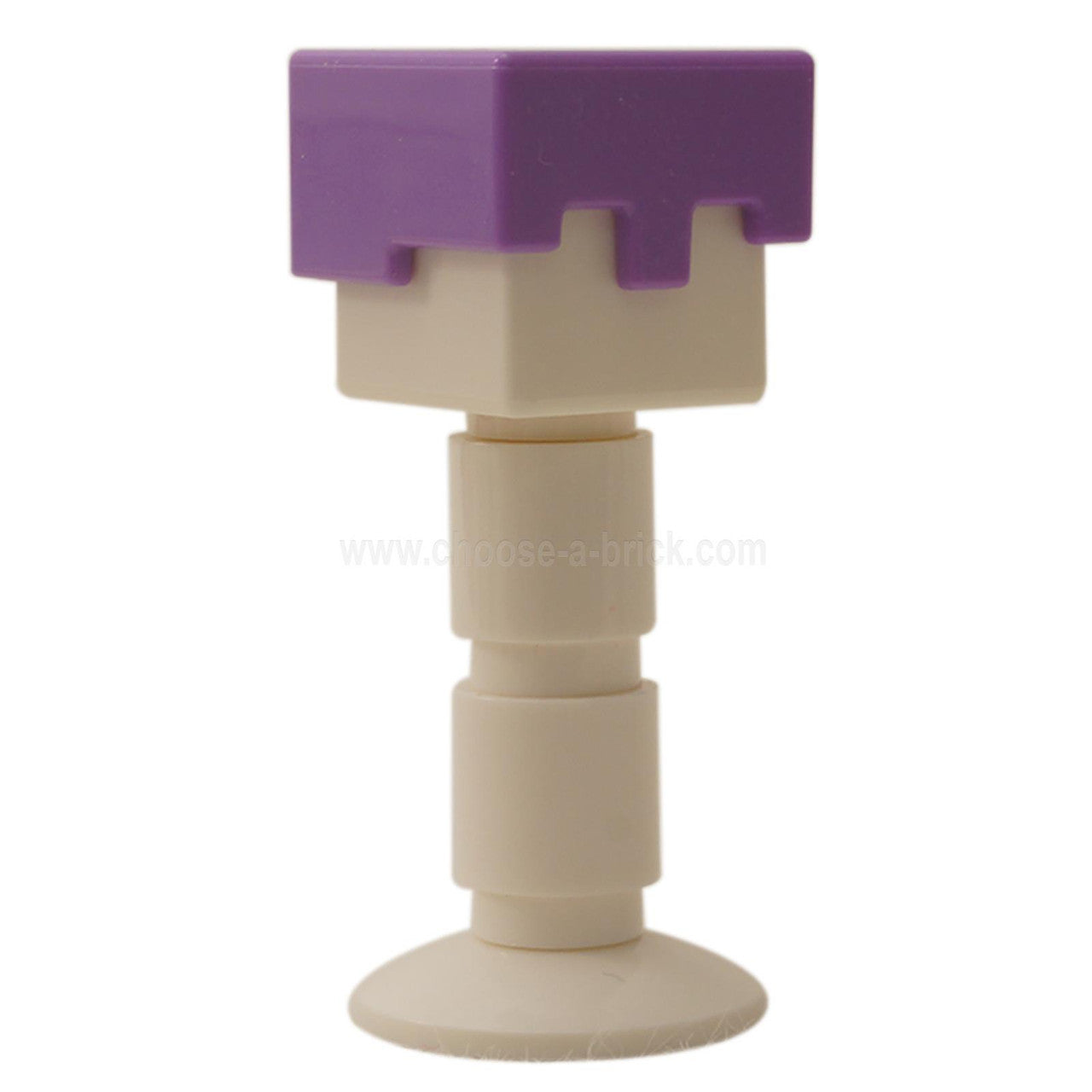 Minifigure, Headgear Helmet Rectangular (Minecraft) medium lavender