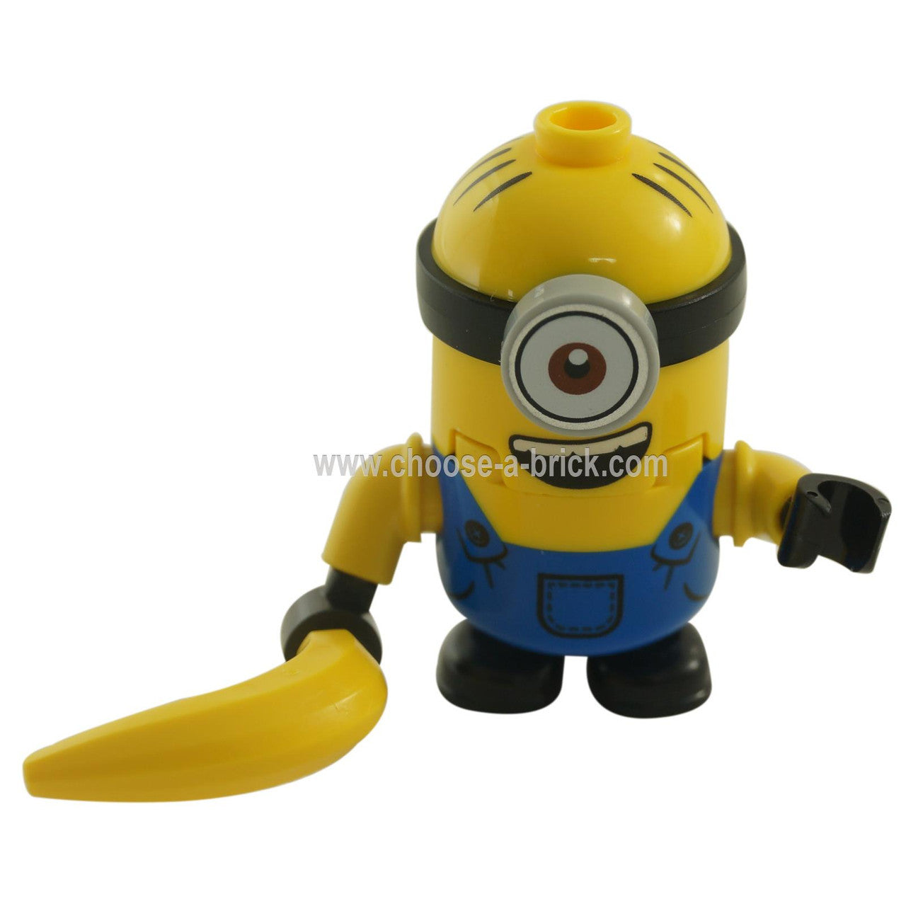 minion Stuart with banana LEGO Minifigure