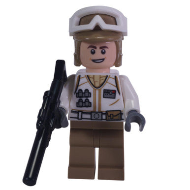 Hoth Rebel Trooper (Open Mouth Smile) with blaster