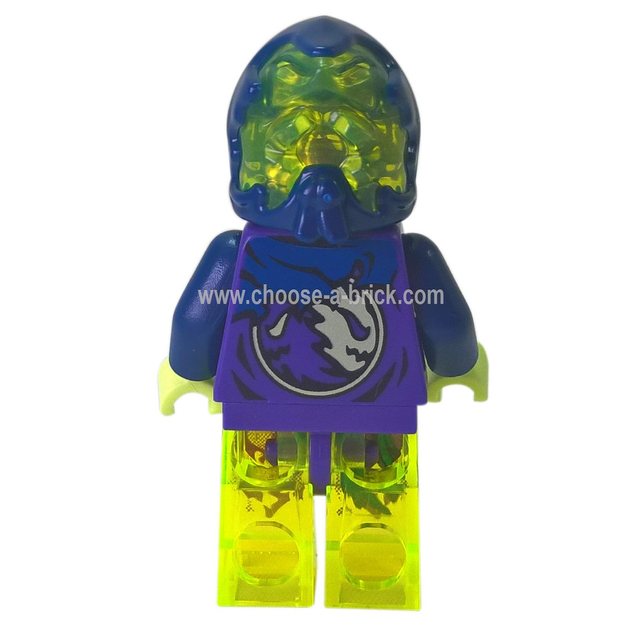 LEGO Minifigure - Ghost Ninja Attila - No Scabbard (70735)