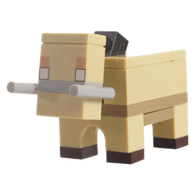 Animal, Tierra Minecraft Hoglin - Construido con ladrillos 