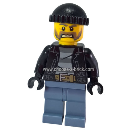 police-city-bandit-male-with-brown-and-gray-beard-black-knit-cap