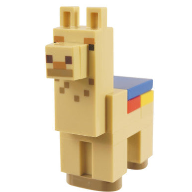 Minecraft Alpaca / Llama, Tan - Brick Bulit