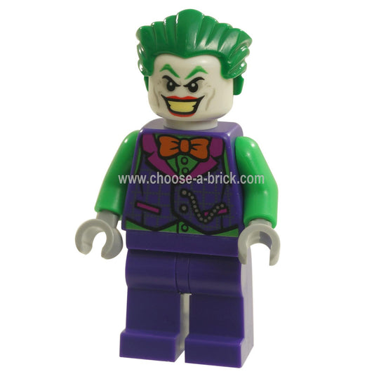 LEGO MInifigure - The Joker - Orange Bow Tie, Green Arms