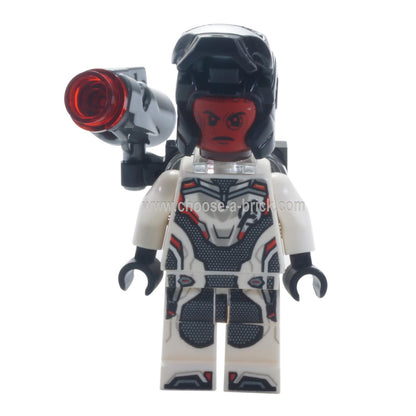 LEGO MInifigure -  War Machine - White Jumpsuit with Shooter