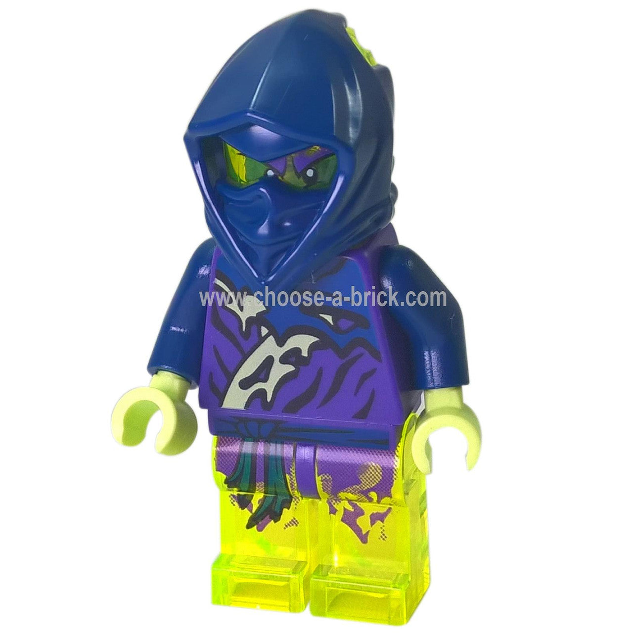 LEGO Minifigure - Ghost Ninja Attila - No Scabbard (70735)