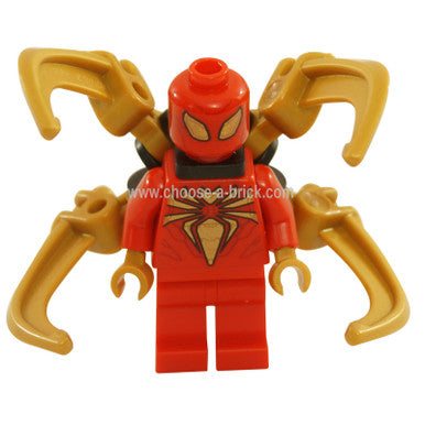 Iron Spider - Black Outlined Gold Emblem (76151)