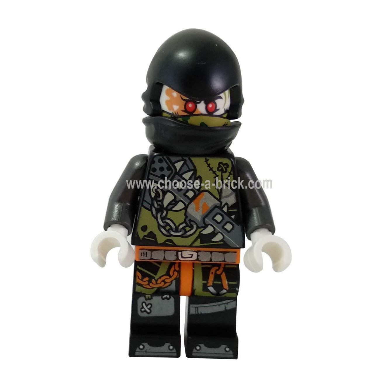 Skullbreaker with weapon - LEGO Minifigure Ninjago