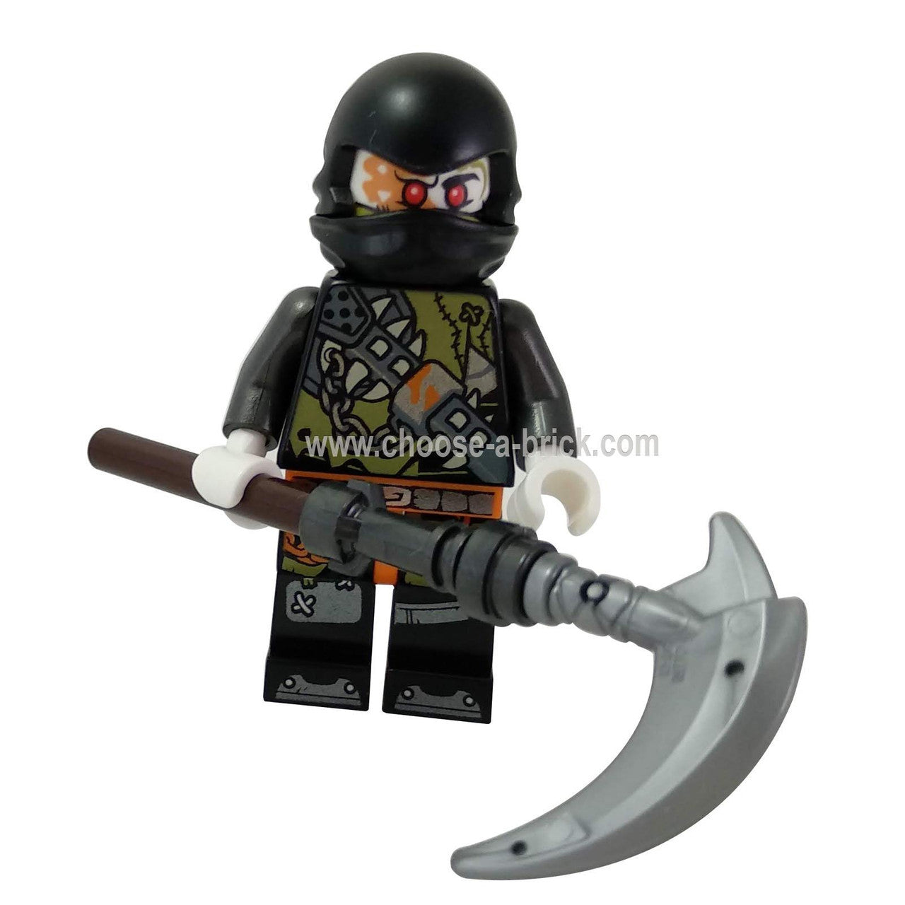 Skullbreaker with weapon - LEGO Minifigure Ninjago