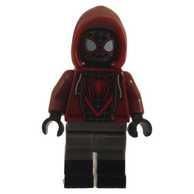 Spider-Man Miles Morales - Dark Red Hood