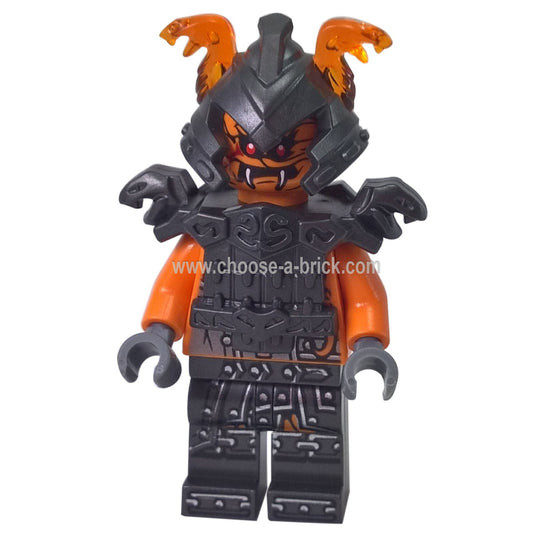 LEGO Minifigure Commander Blunck from Ninjago, detailed villain design - njo293new