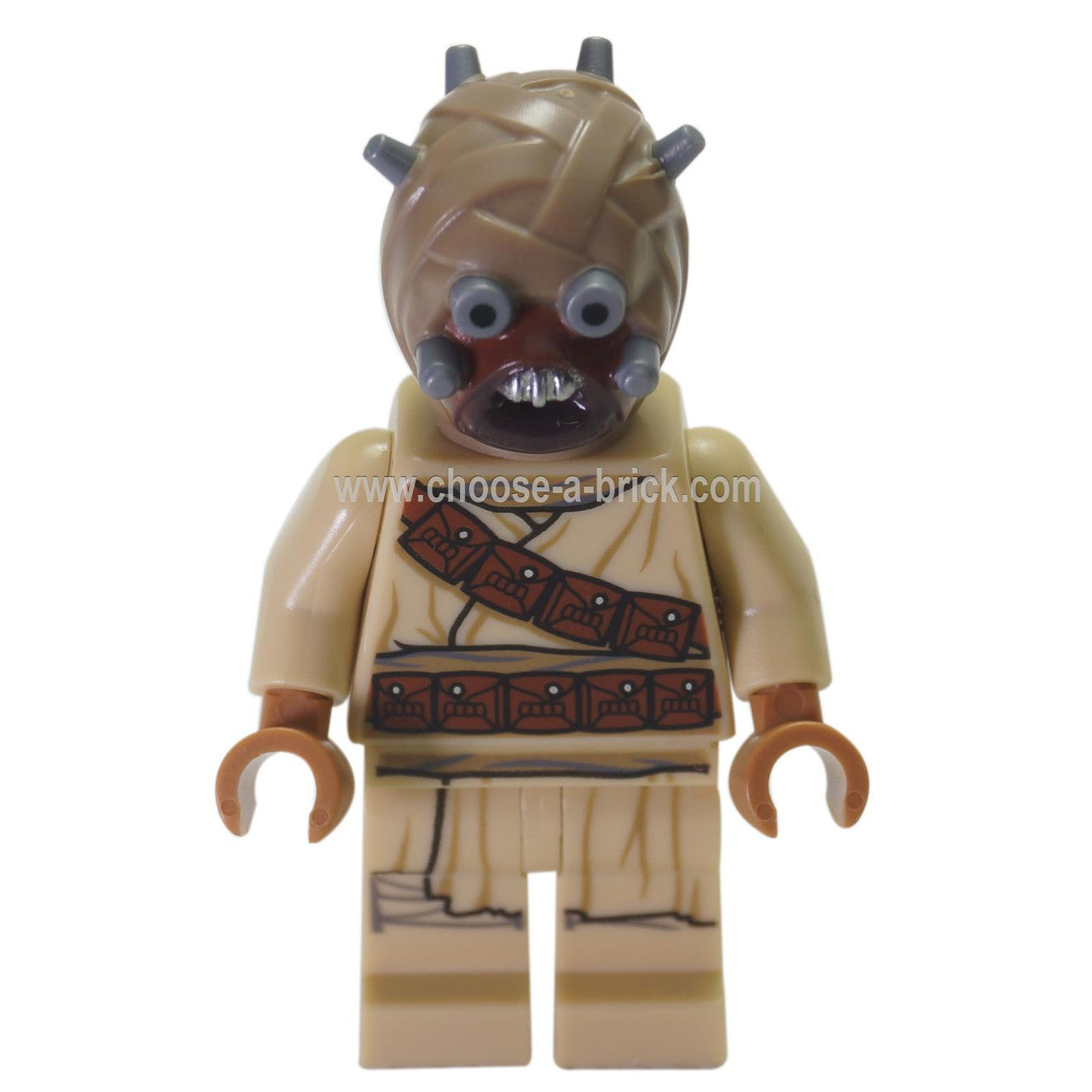 LEGO - Tusken Raider - Head Spikes, Diagonal Belt