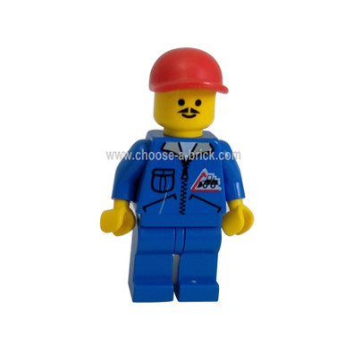 Bulldozer Logo - Blue Legs, Red Cap